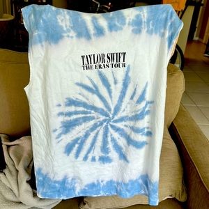 Taylor Swift The Eras Tour Tye Dye Muscle Tank- BRAND NEW